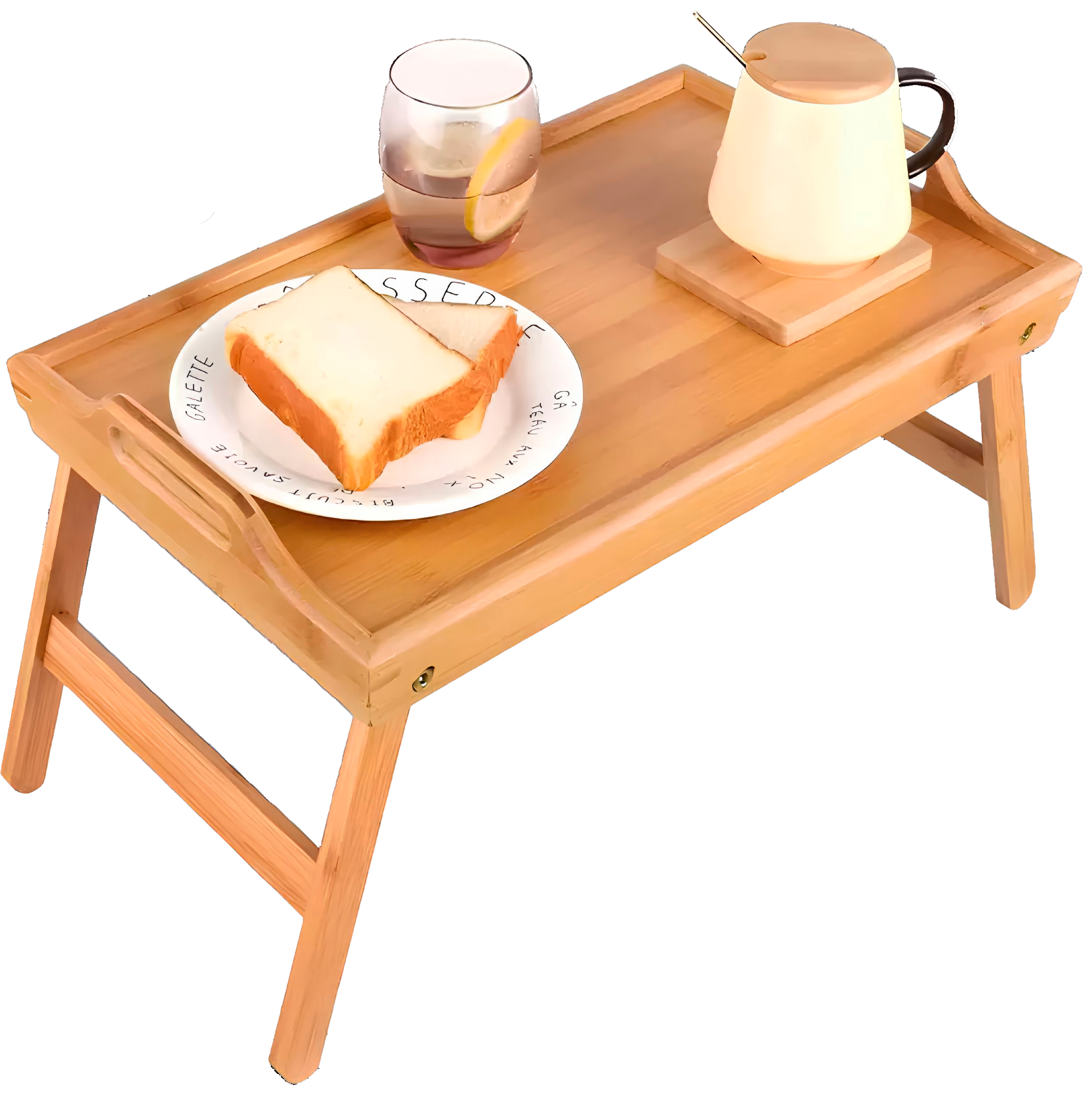 Столик-піднос з складними ніжками Kayfovo SB-V1 (29191) - фото 1