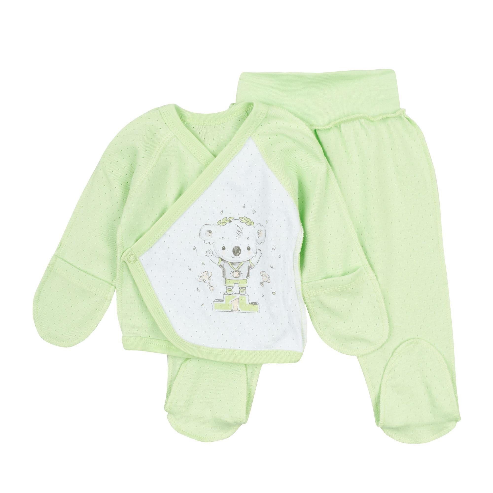 Комплект детский ЛяЛя с распашонки и ползунков 62 см (К1АЖ001)