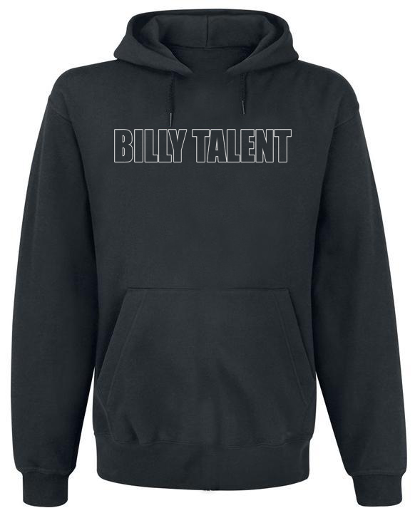 Толстовка без блискавки "Billy Talent - Hits" S Чорний Толстовка без блискавки "Billy Talent - Hits" S Чорний