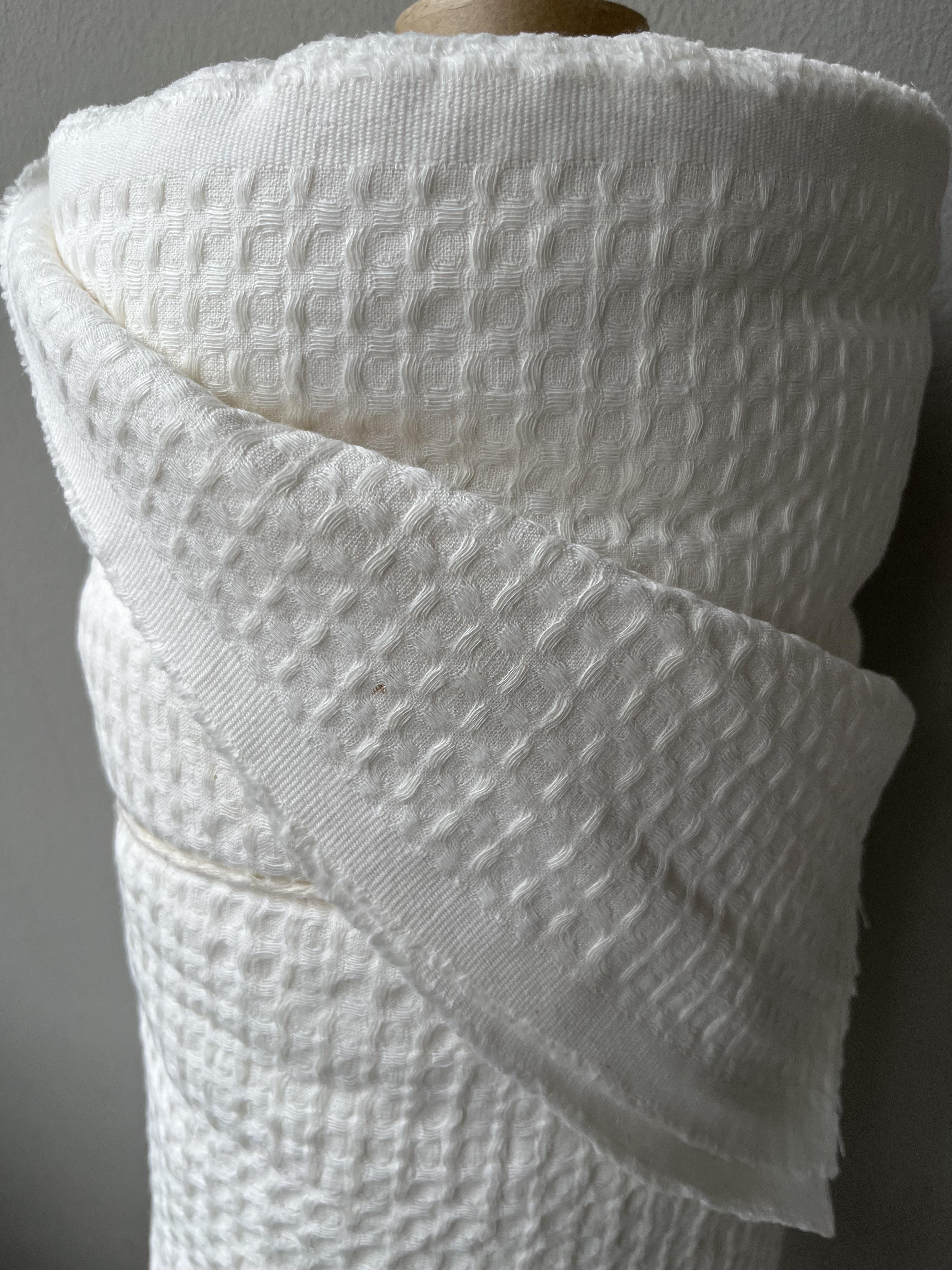 Ткань Linen Plus CRASH EFFECT 54% лен 46% хлопок 200 см Белый (415-0MZ) - фото 6 Ткань Linen Plus CRASH EFFECT 54% лен 46% хлопок 200 см Белый (415-0MZ) - фото 6