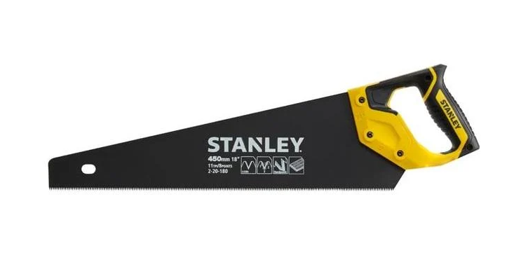 Ножовка по дереву Stanley Jet-Cut 2 X Laminator 450 мм