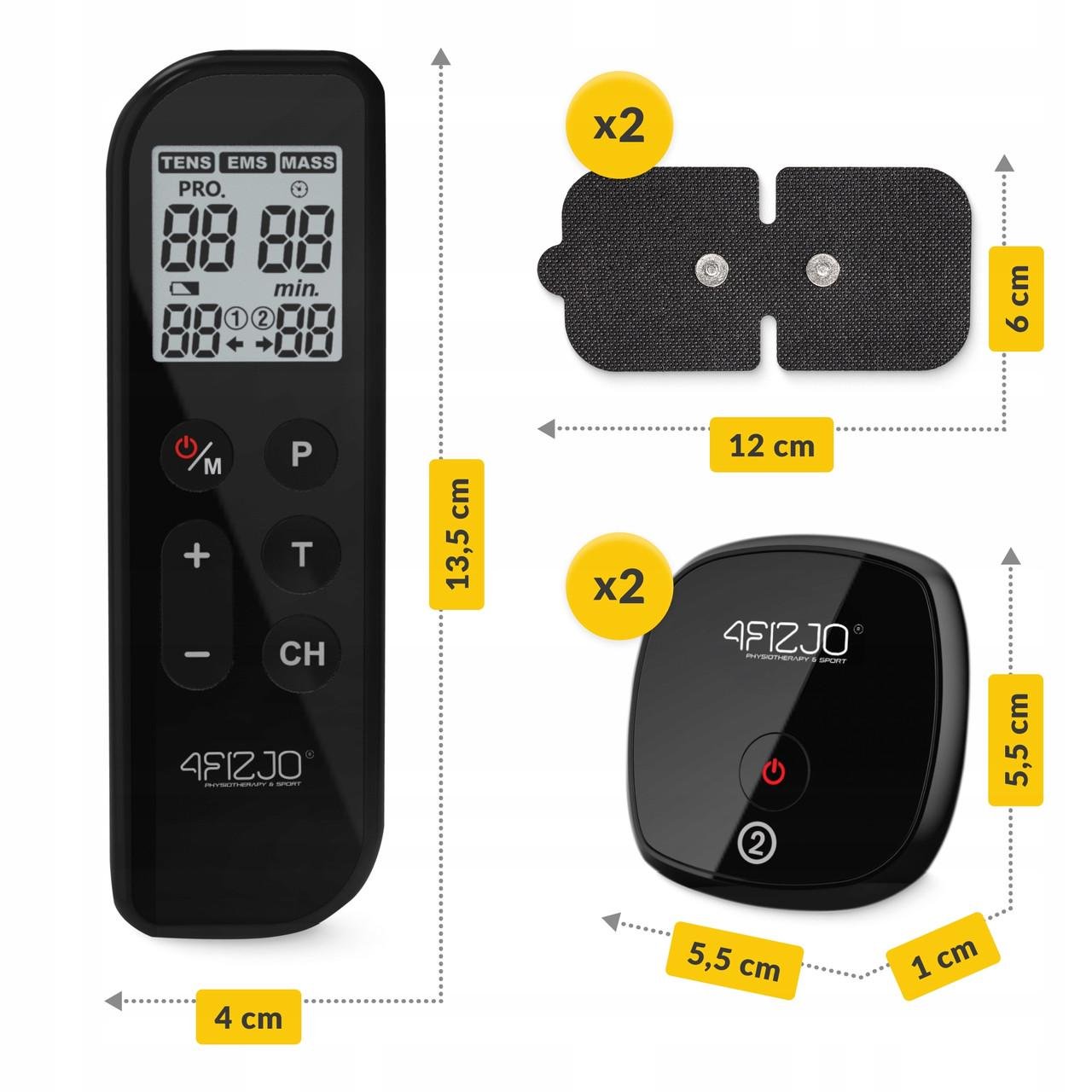 Аппарат для электростимуляции мышц 4fizjo Combo EVO 3в1 (P-5905973404389) - фото 10