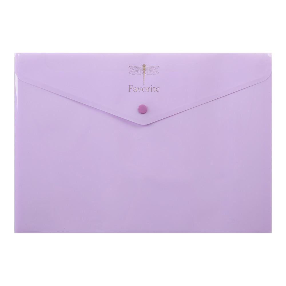 Папка-конверт на кнопке Buromax FAVOURITE BM.3953-26 PASTEL A4 (4823078952066)