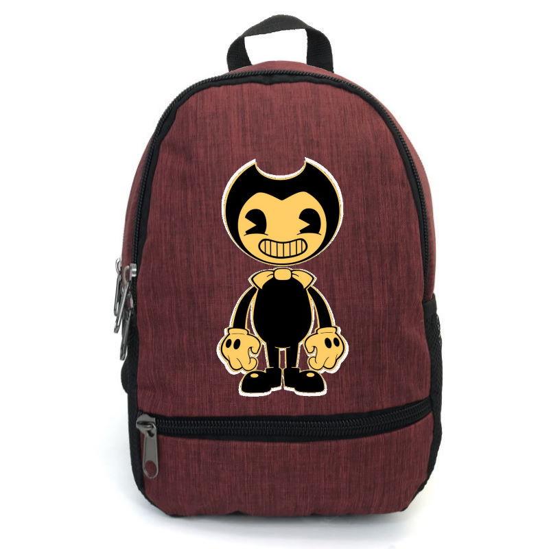 Школьный рюкзак подростковый Cappuccino Toys с принтом Bendi Bendi-0011 12,5 л Красный (1419580625)