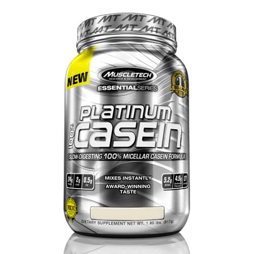Протеин Muscletech Platinum 100% Casein 830 г Ваниль (855V3294)