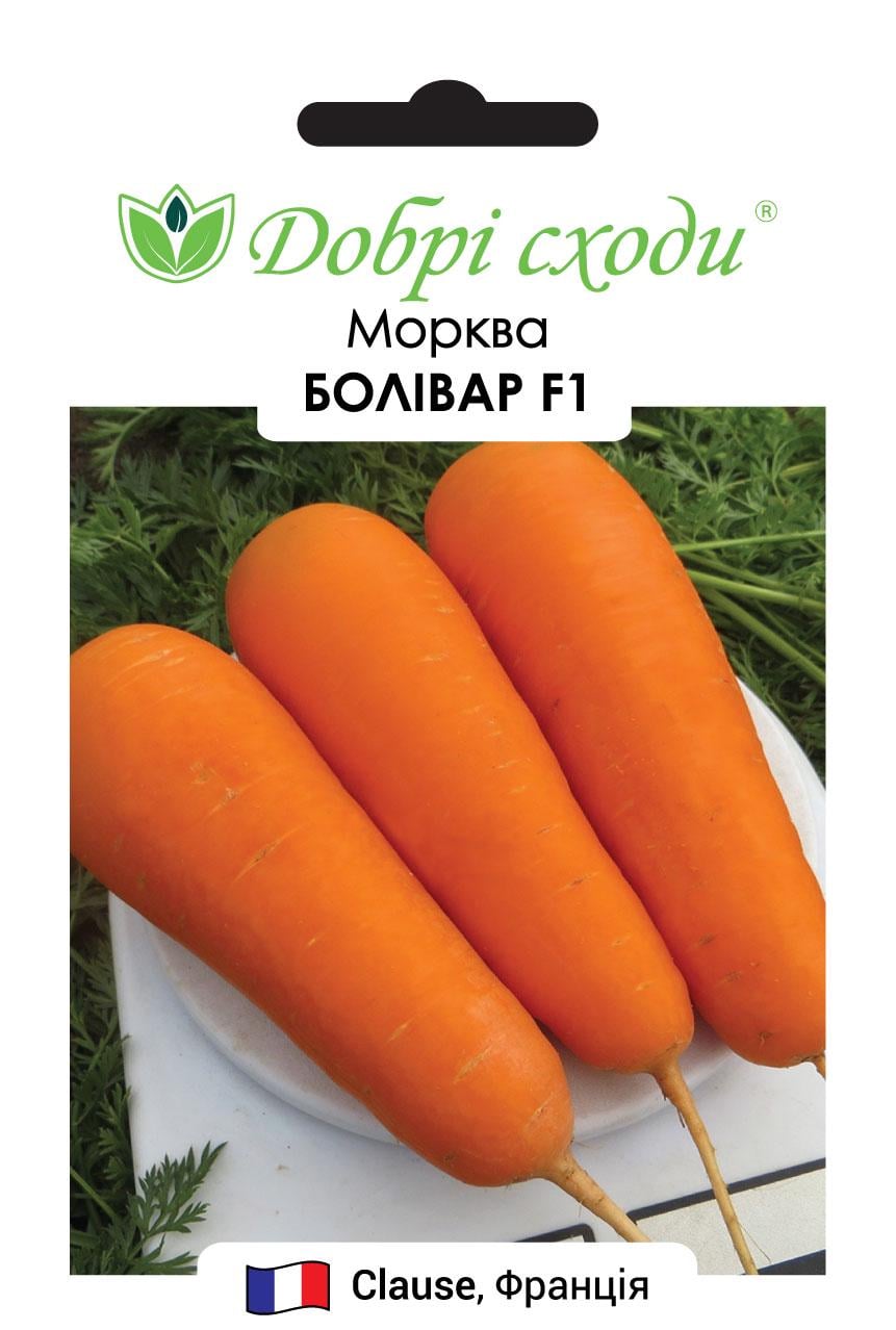 Семена морковь Боливар F1 Добрі Сходи 400 шт. (01140004)