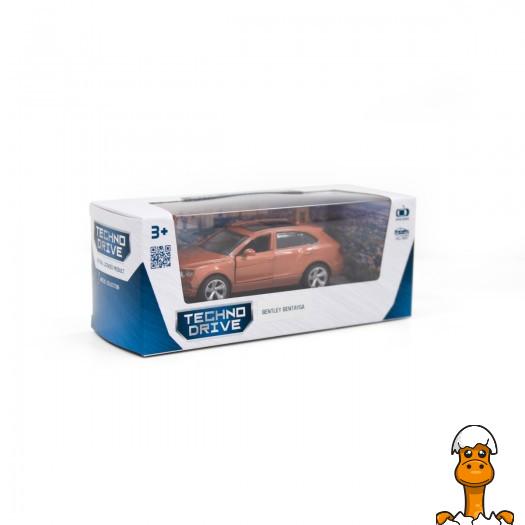 Автомодель TechnoDrive Бентли bentayga 3-10 лет Оранжевый (250266) - фото 4