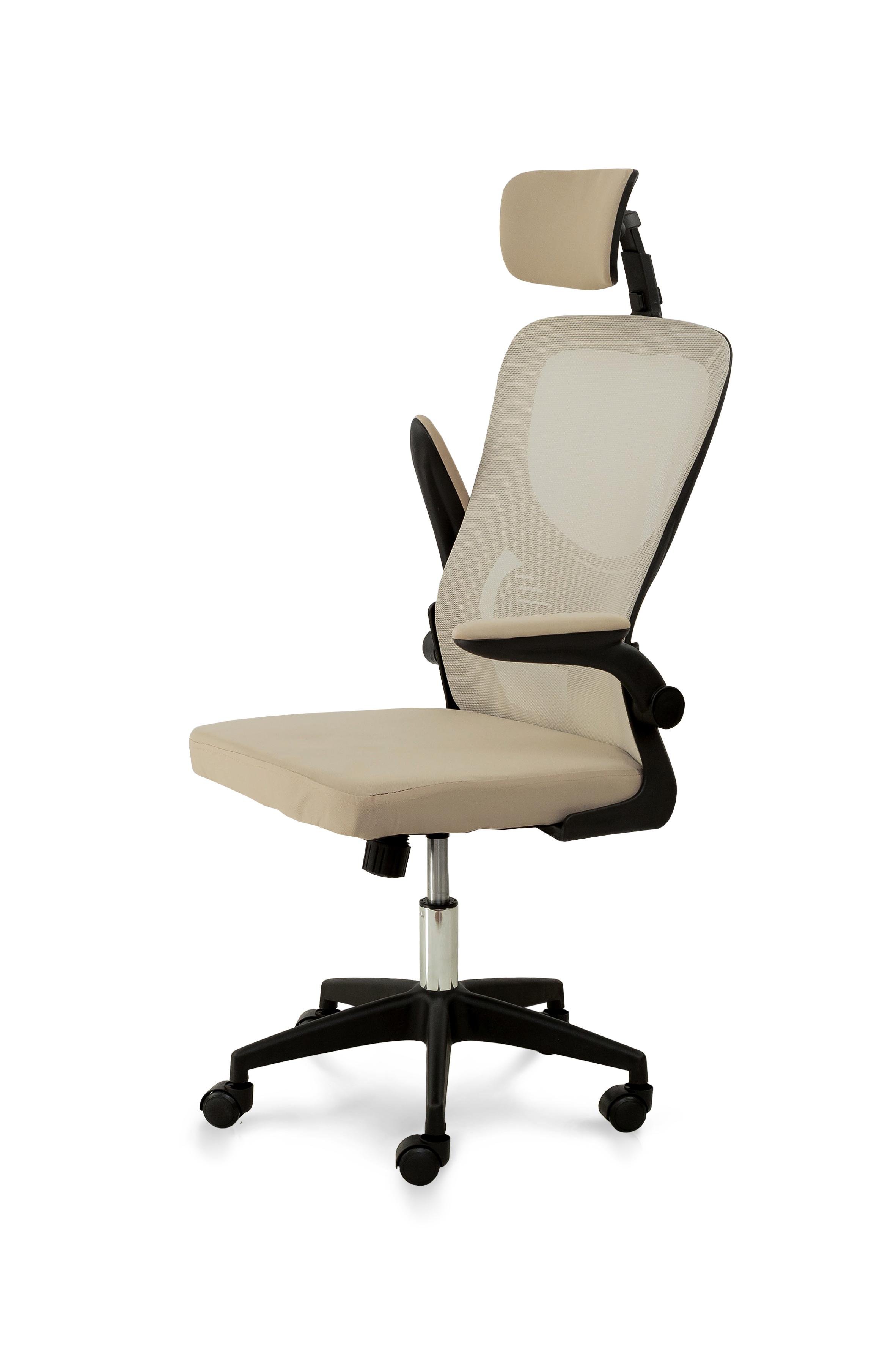 Офісне крісло Comfort Line TONUS Чорний/Бежевий (TNSBB-454712) - фото 7