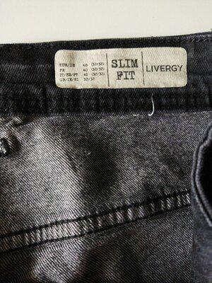 Джинси чоловічі Livergy SliM Fit 48 р. 32/32 Сірий - фото 6 Джинси чоловічі Livergy SliM Fit 48 р. 32/32 Сірий - фото 6