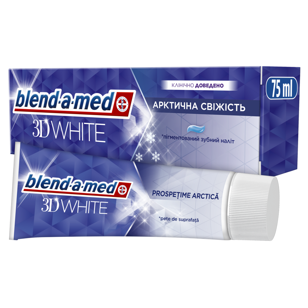 Зубная паста Blend-a-Med 3D White Арктическая Свежесть 75 мл (30844501)