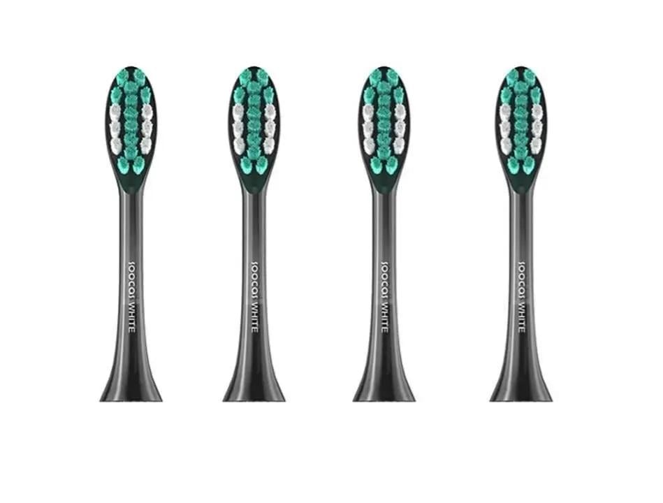 Насадка для зубной щетки Soocas Spark Brush Head Whitening 4 шт. Black (W01)