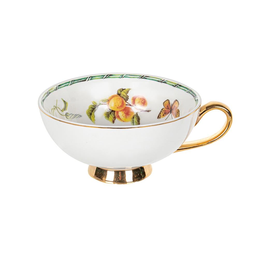 Чашка чайна порцелянова з блюдцем Lefard 975-069 200 мл - фото 4 Чашка чайна порцелянова з блюдцем Lefard 975-069 200 мл - фото 4