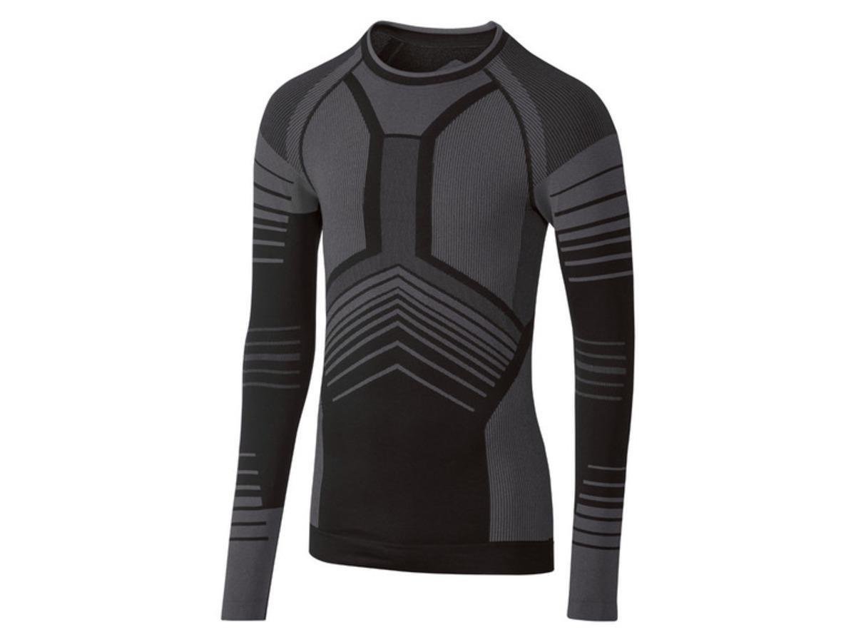 Чоловічий термореглан Crivit M Чорний (0077M0004)