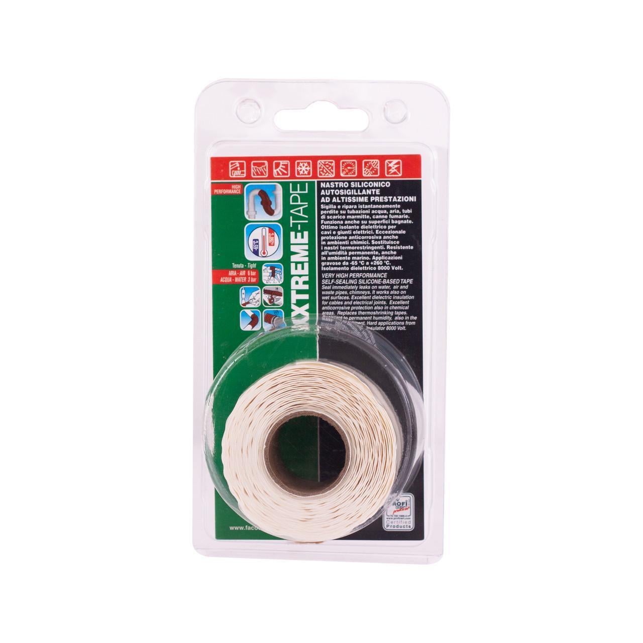Лента самоклеющаяся ремонтная FACOT EXTREME-TAPE 3 м Белый (EXTBI2503)
