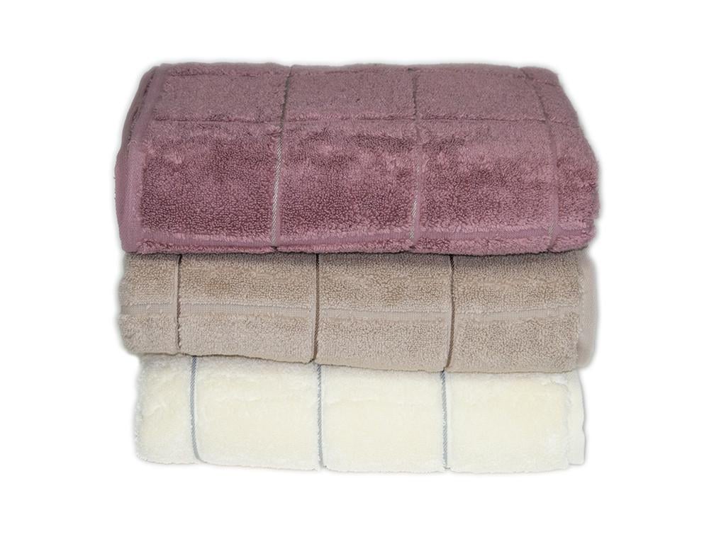 Набір рушників Cestepe Delux Premium Kare 1 MicroCotton 70х140 см 3 шт. (18802640)