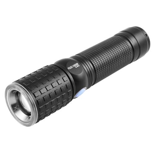 Фонарь ручной аккумуляторный W532-T6+12SMD Черный (18253509)