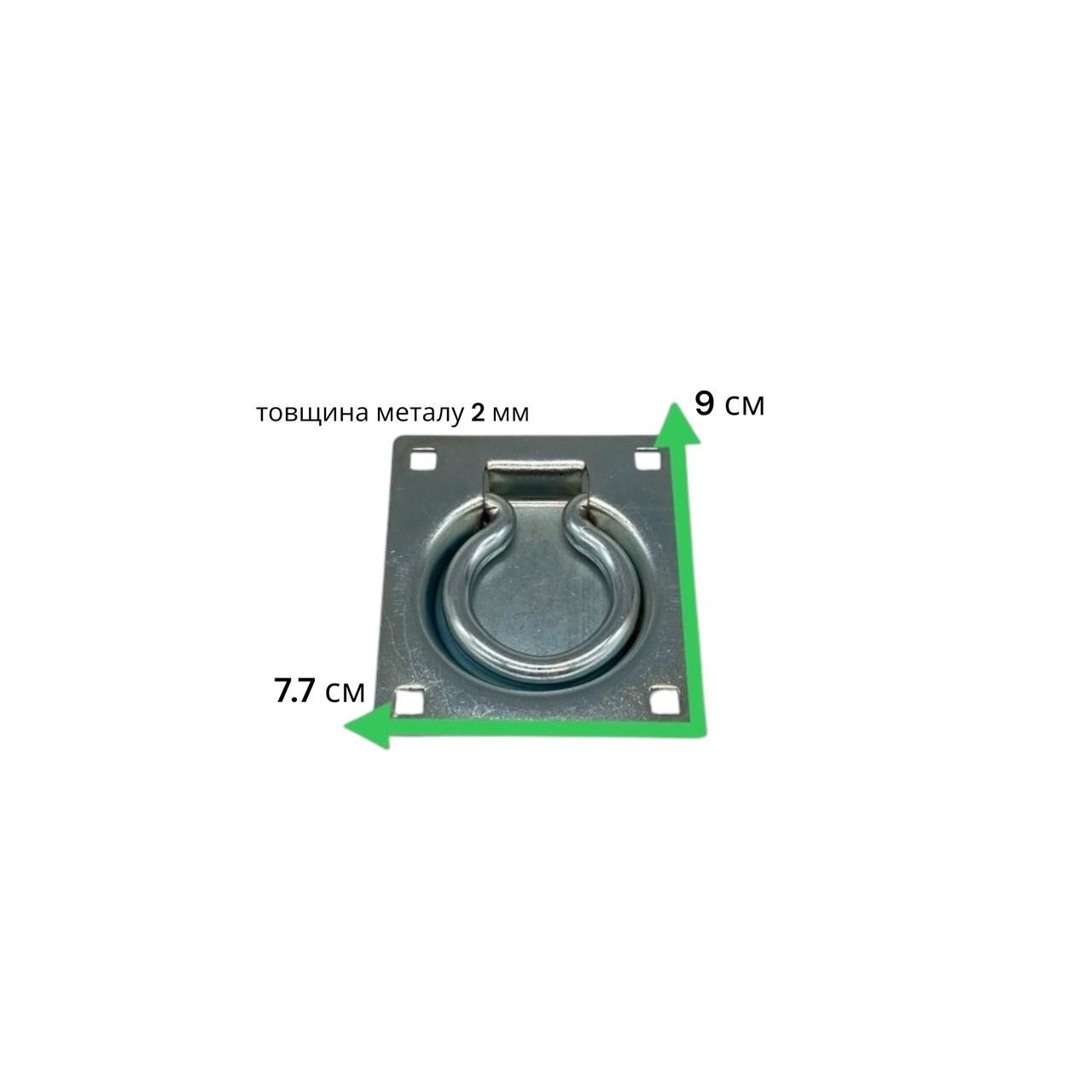Ручка для люка відкидна прихована - фото 3