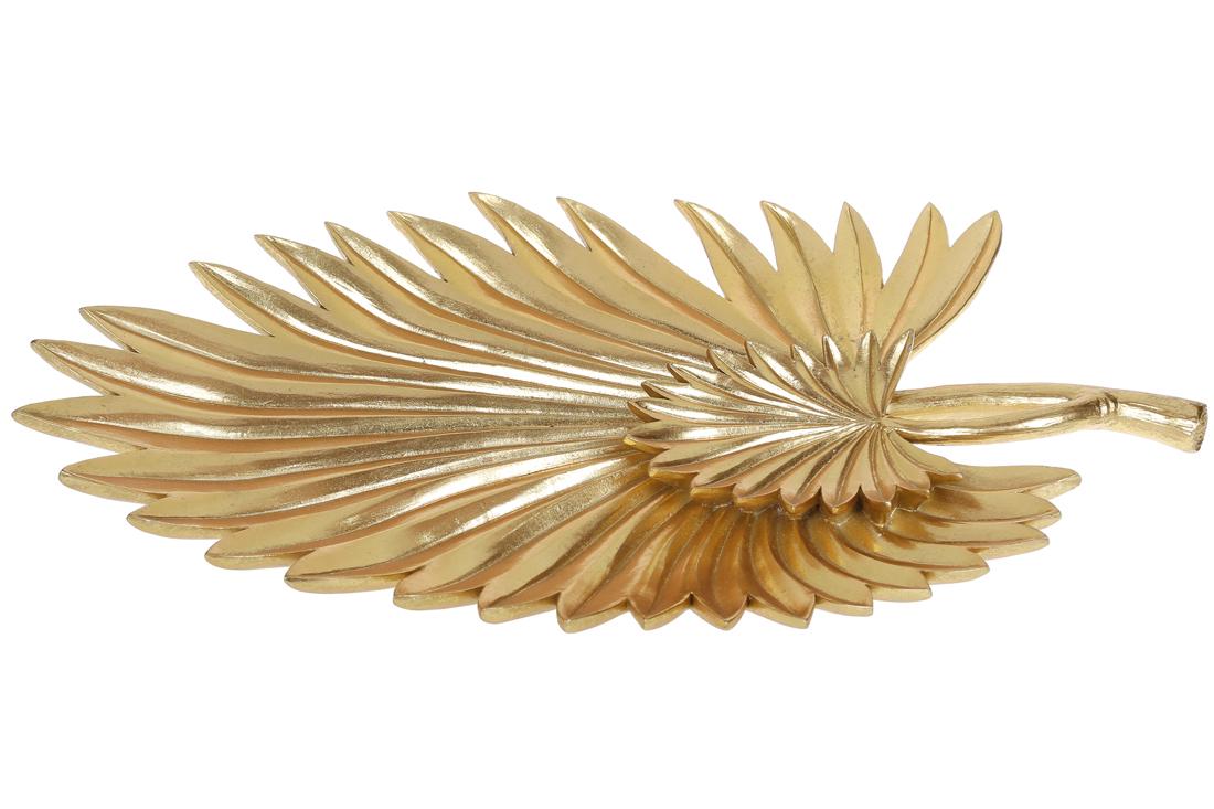 Декоративное блюдо в виде пальмового листа BonaDi 41 см (450-824) - фото 2 Декоративное блюдо в виде пальмового листа BonaDi 41 см (450-824) - фото 2