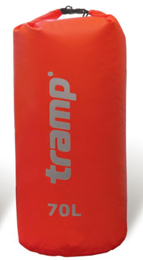 Гермомішок Tramp Nylon PVC 70 л червоний (TRA-104-red)