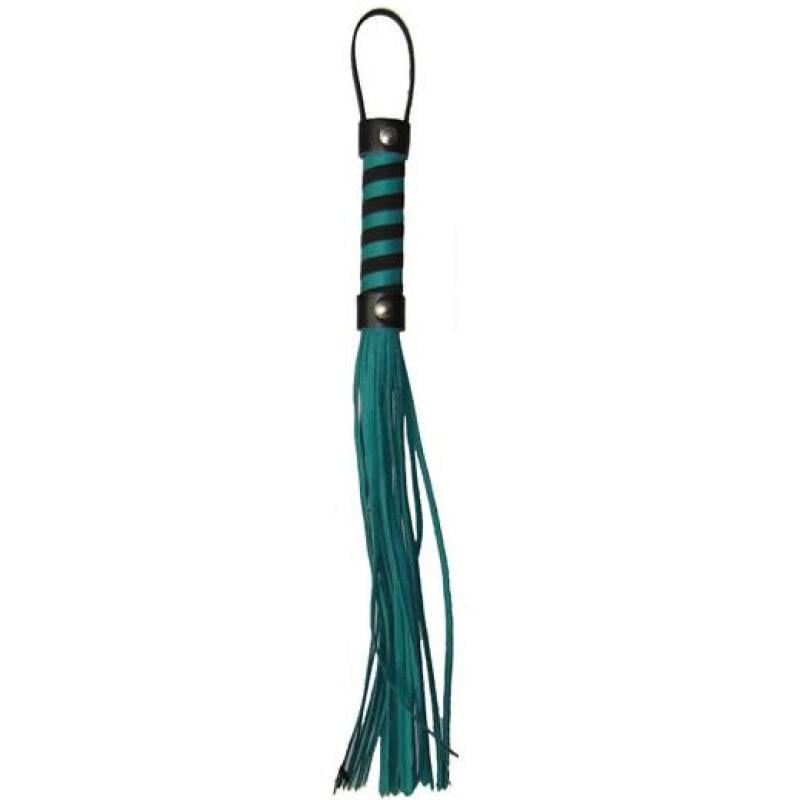 Кнут для ролевых игр Strict Leather Premium Flogger кожаный Зеленый (1000014292)