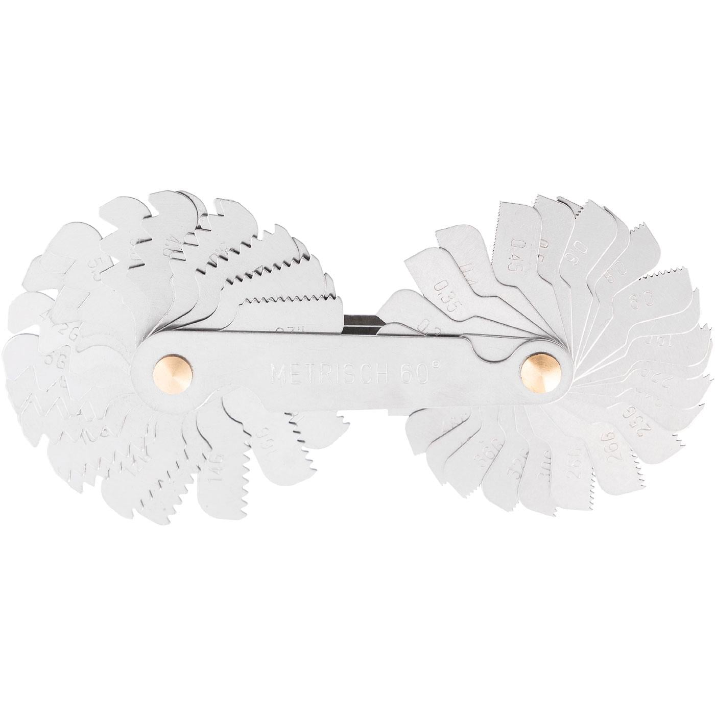 Резьбомер универсальный Richmann C9039 52 шт.- 0,25-6 мм (C9039)