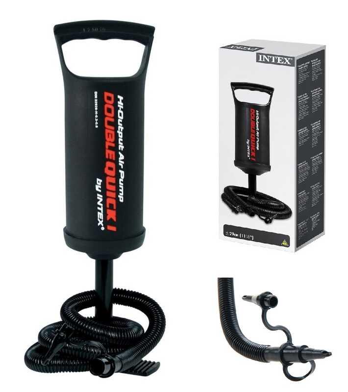 Насос ручной для надувных изделий Intex 68612 с насадками 0.9 л 29 см Черный (10963075) - фото 4 Насос ручной для надувных изделий Intex 68612 с насадками 0.9 л 29 см Черный (10963075) - фото 4