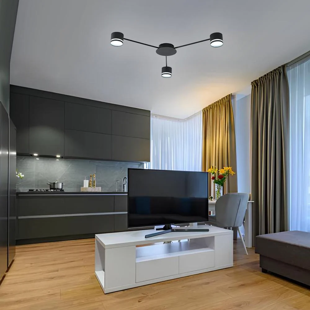 Люстра ESLLSE GUSTAV 3R 850x85 мм на 3 лампи GX53 Чорний (10489) - фото 6 Люстра ESLLSE GUSTAV 3R 850x85 мм на 3 лампи GX53 Чорний (10489) - фото 6