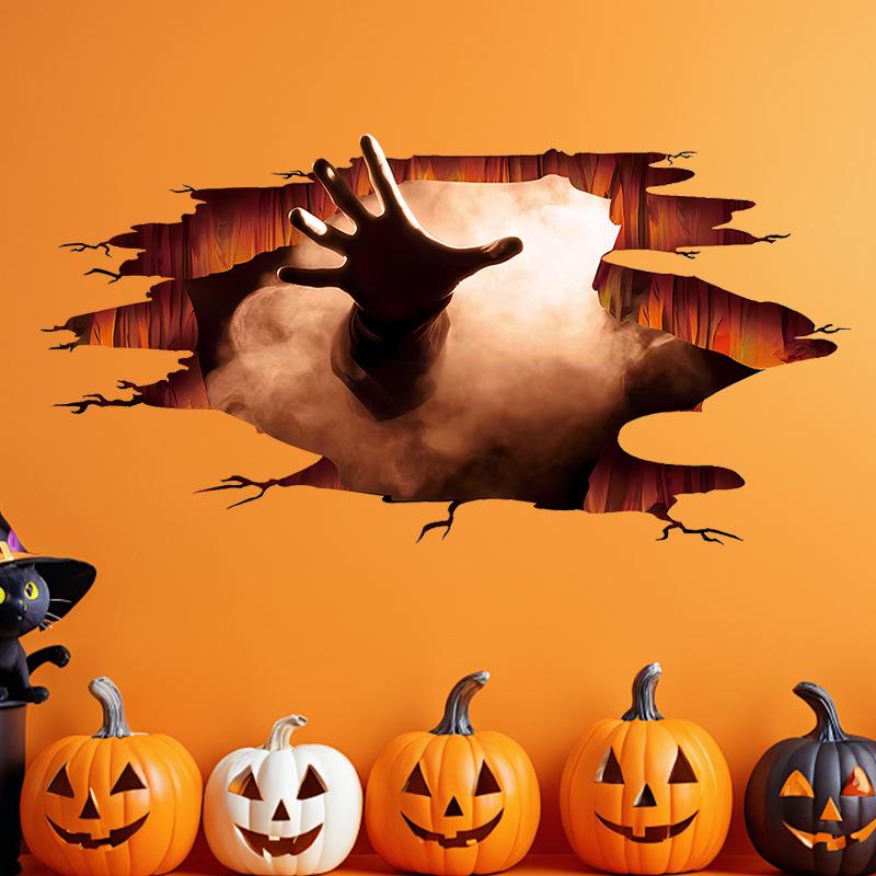 Наклейки на Хэллоуин Рука 45x66 см Разноцветный (11495) - фото 2 Наклейки на Хэллоуин Рука 45x66 см Разноцветный (11495) - фото 2