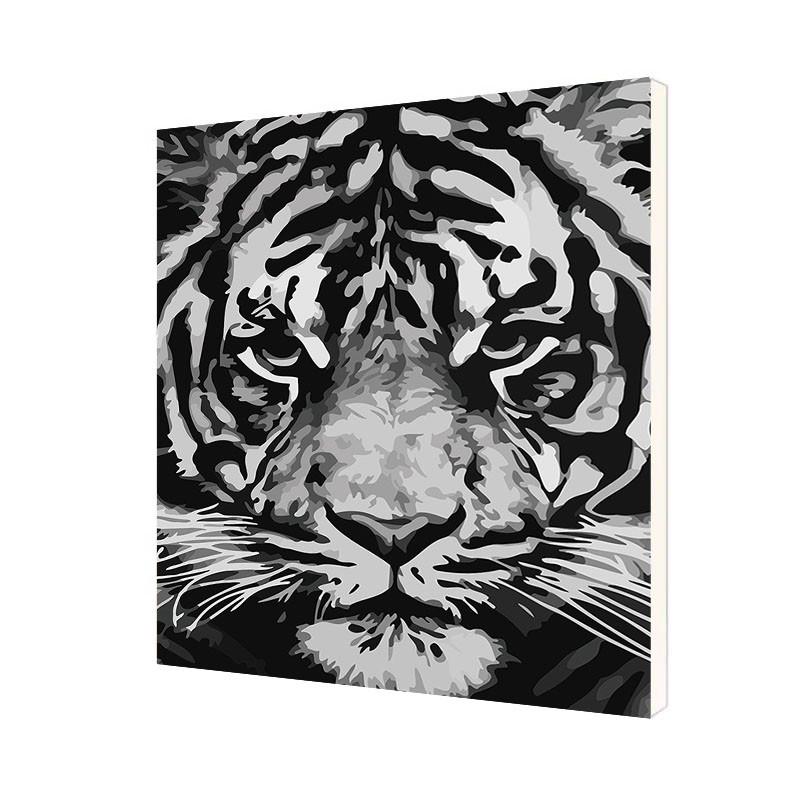 Картина по номерам Lesko DIY ZC3028 "Величественный тигр"