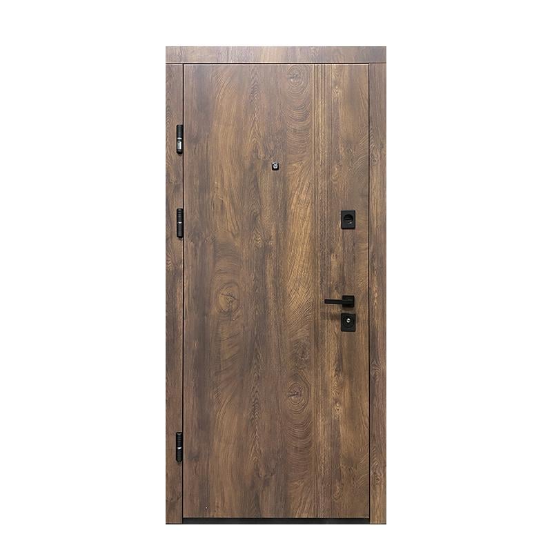 Двері вхідні Міністерство дверей П-3К-262 2050х860 мм Спил коньячний/Медовий (25051580)