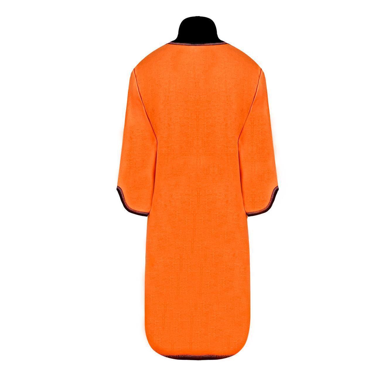 Туника женская с начесом 937 Бамбук р. 60/62 Оранжевый (1773562809) - фото 3 Туника женская с начесом 937 Бамбук р. 60/62 Оранжевый (1773562809) - фото 3