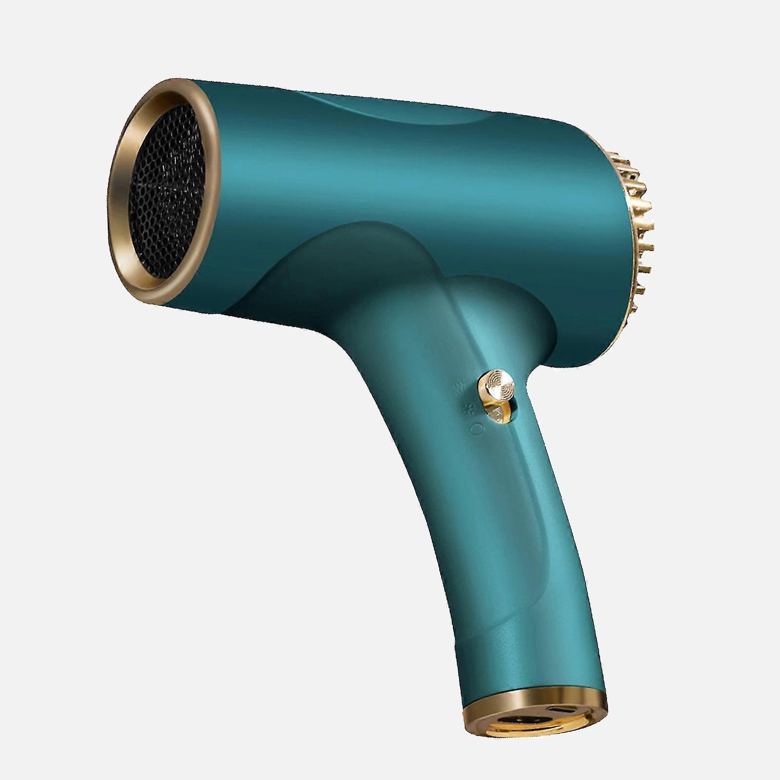 Фен для волос Potable Hair Dryer аккумуляторный Green