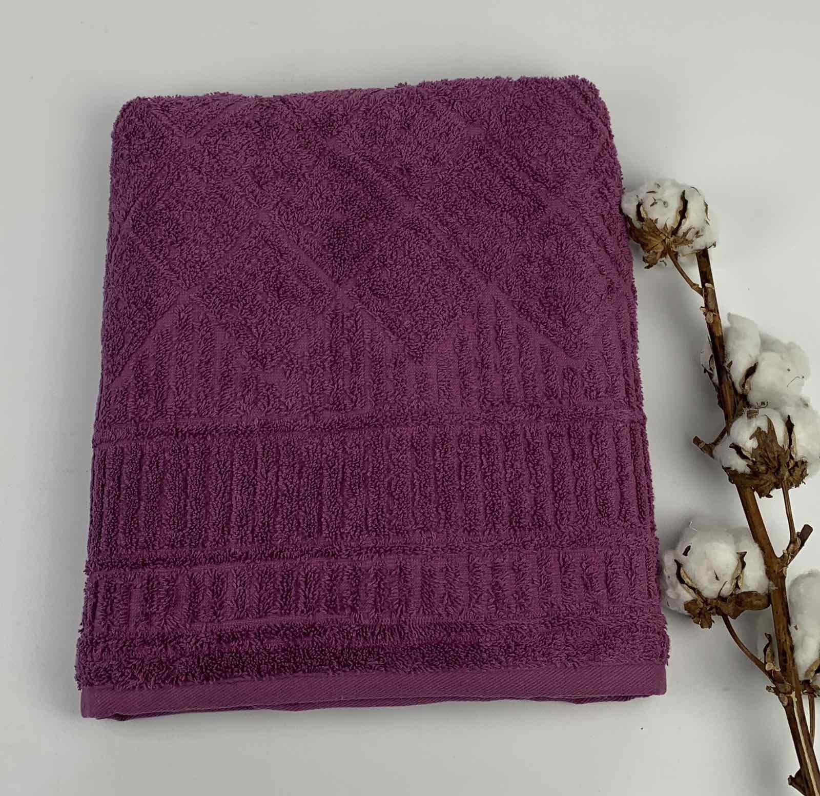 Полотенце Philippus Platinum Cotton Manila E991 70x140 см Фиолетовый (CN30979)