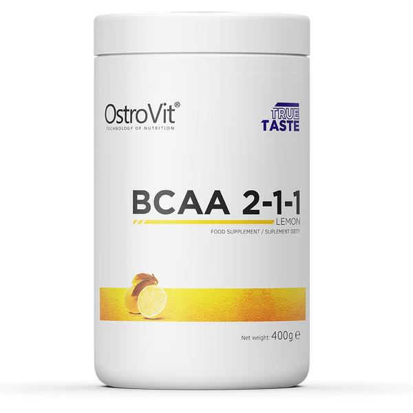 Аминокислота OstroVit BCAA 2-1-1 лимон 400 г