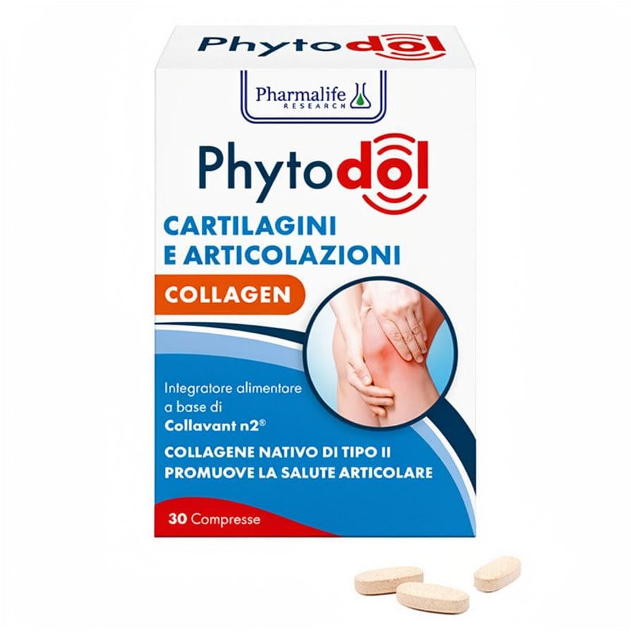 Диетическая добавка Pharmalife Phytodol Поддержка хрящей с нативным коллагеном типа II 30 таб. (214731)