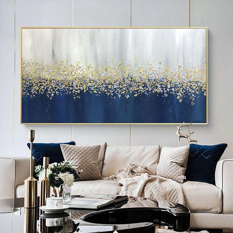 Картина на холсте ArtSale Абстракция 50х100 см abst0076