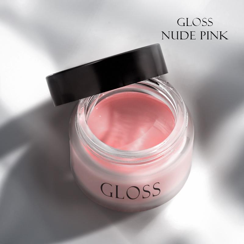 Гель однофазний GLOSS Builder Gel 15 мл Nude Pink (040523)