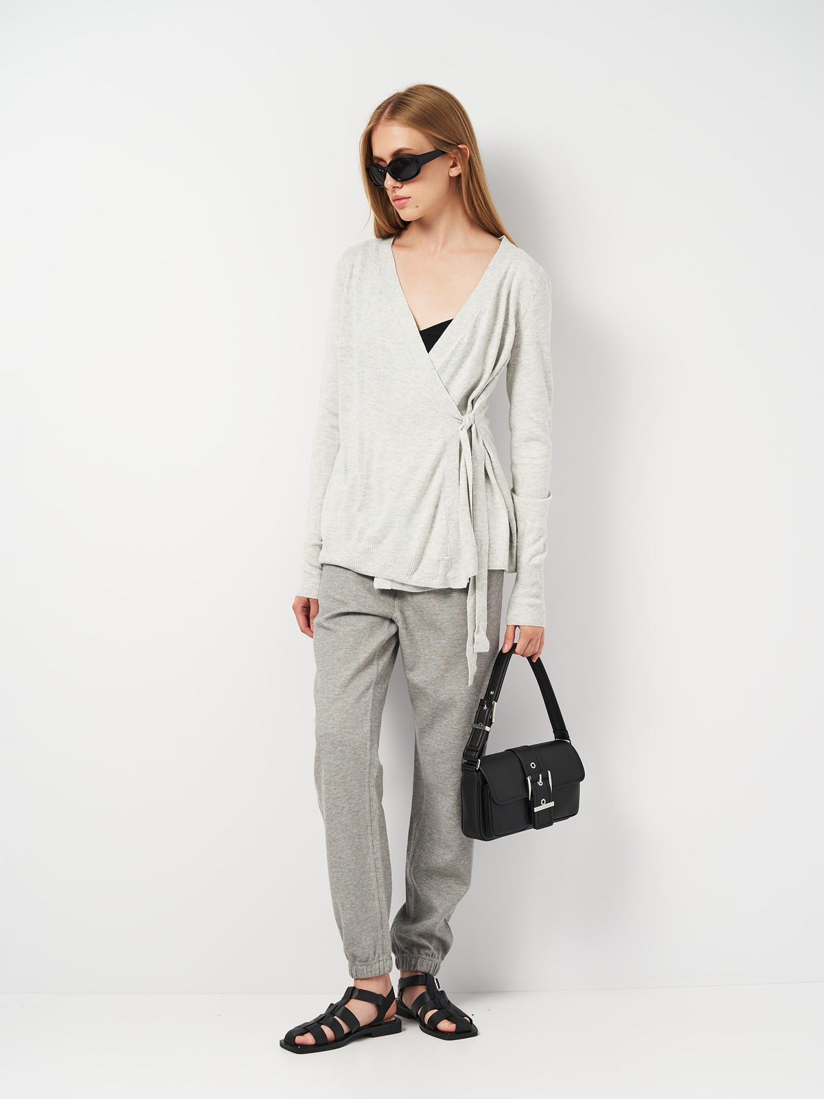 Кардиган M Светло-серый (2001039ral) - фото 3