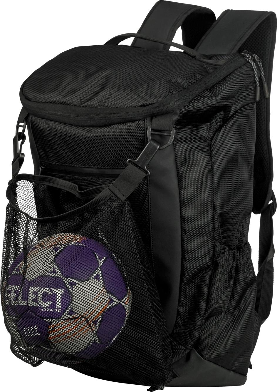 Рюкзак с сеткой для мяча Select BACKPACK NET V25 23 л Черный (816070-111) - фото 7