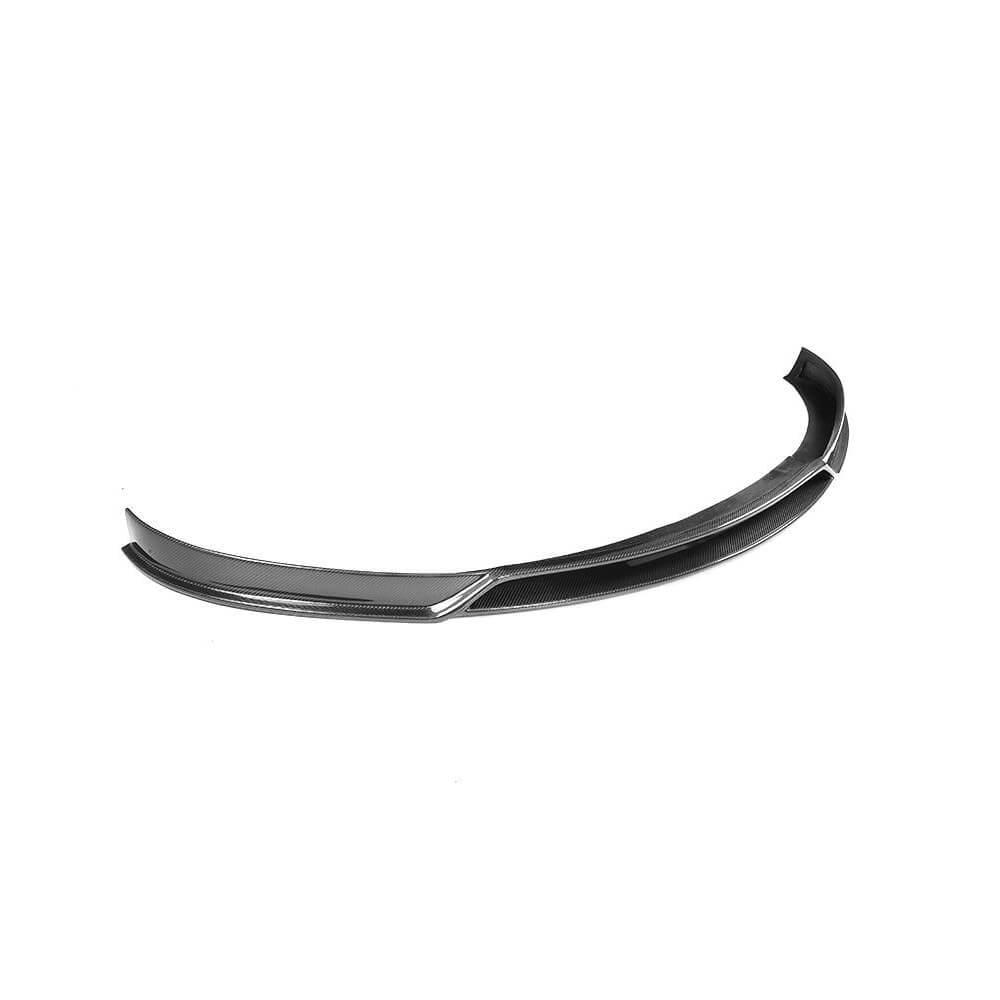 Накладка на передний бампер Lip DDCarbon для Tesla Model S 2012-2015 карбон (138434)