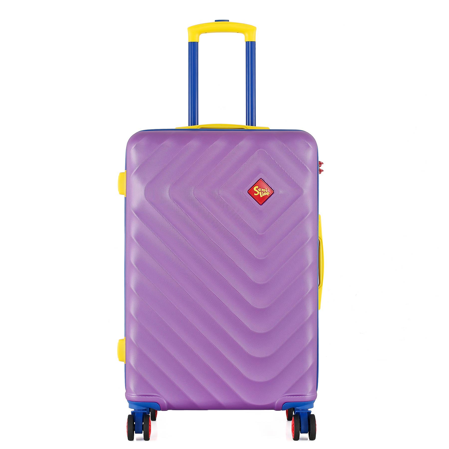 Чемодан SEMI LINE 24" M Purple (T5804-2) - фото 2 Чемодан SEMI LINE 24" M Purple (T5804-2) - фото 2