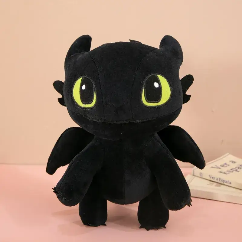 Мягкая игрушка Дракон Беззубик ночная фурия Как приручить дракона 27 см - фото 3