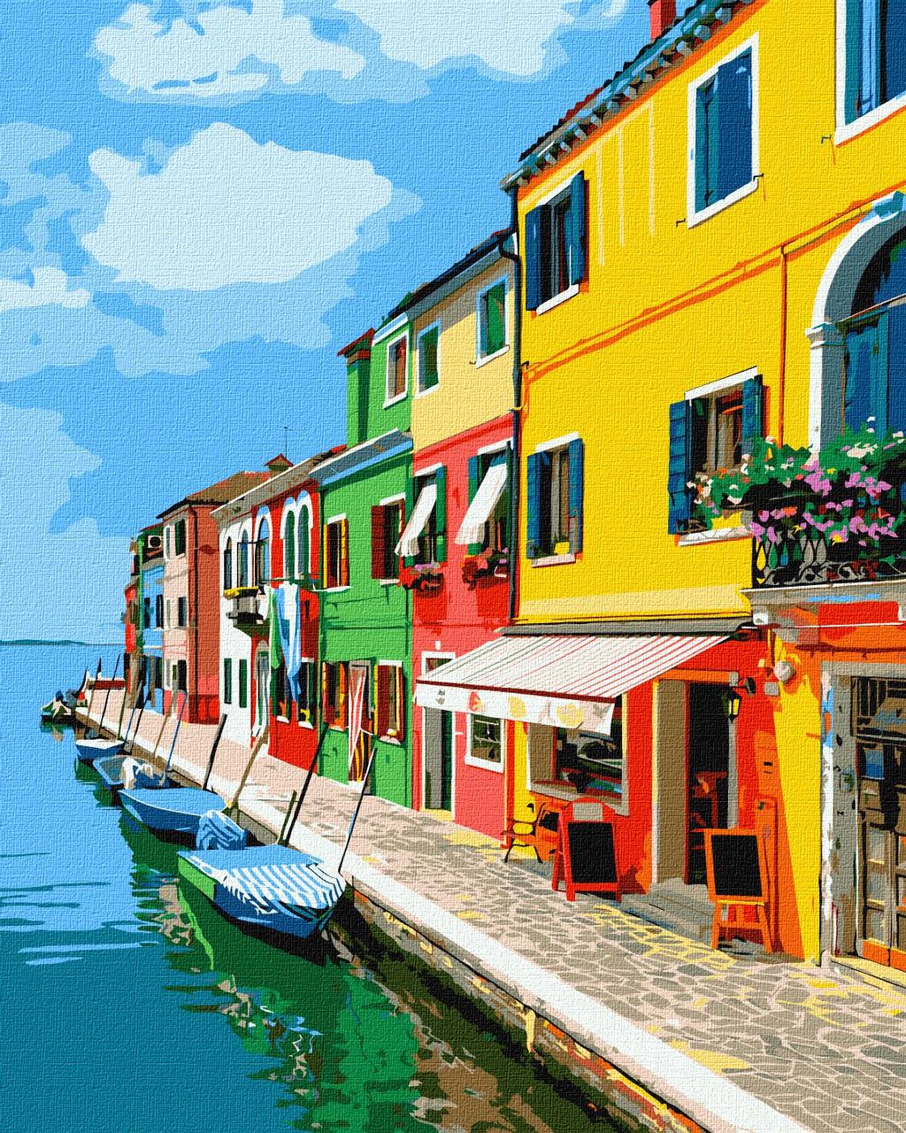 Картина за номерами Ідейка Вуличками Італії 40х50 см (КНО2714)