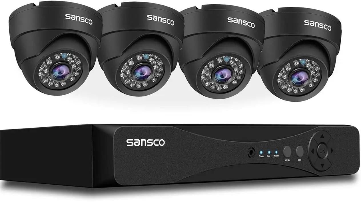 Система відеоспостереження Sansco зовнішньої камери 1080p (LPNWE171652032)