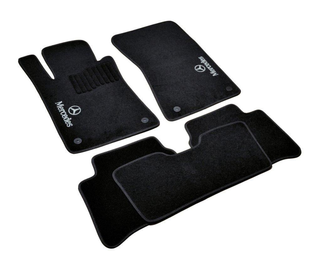 Коврики автомобильные ворсовые в салон для Mercedes E-class W 211АКП SD полный привод 2002-2009