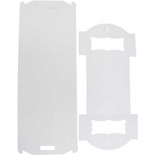 Коробка для тортов с окошком 410х310х180 мм Белый (715) - фото 3 Коробка для тортов с окошком 410х310х180 мм Белый (715) - фото 3