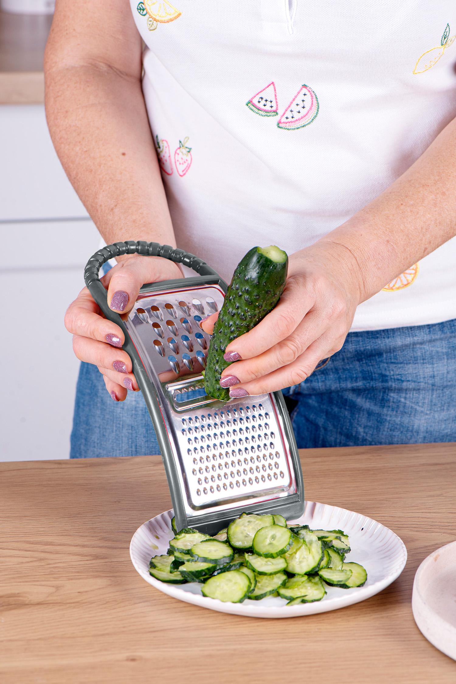 Терка с ручкой 3в1 Серый (84764) Терка с ручкой 3в1 Серый (84764)