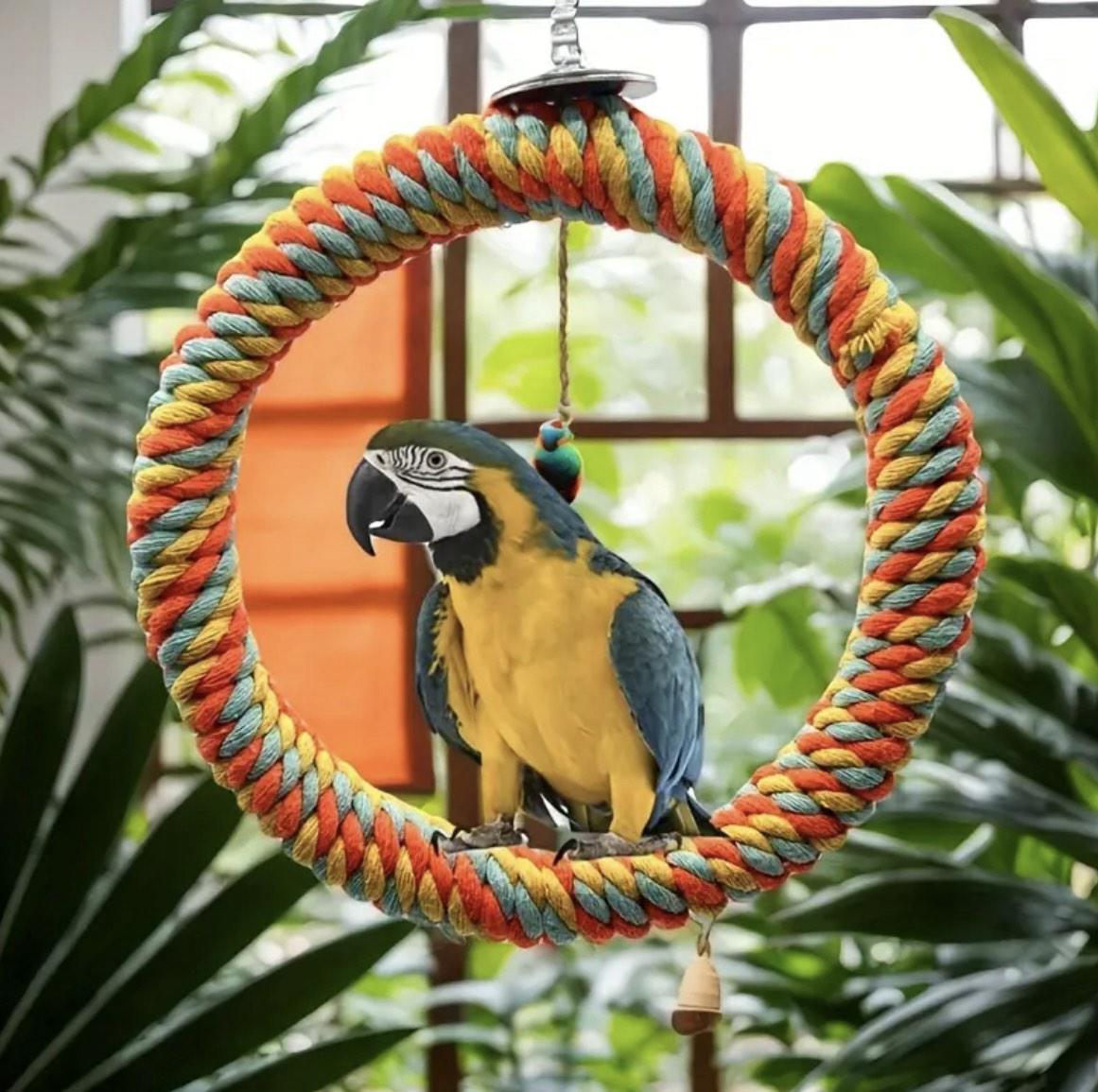 Стійка для папуг кругла DIPSY 15 см Різнокольоровий (30274644) - фото 4 Стійка для папуг кругла DIPSY 15 см Різнокольоровий (30274644) - фото 4