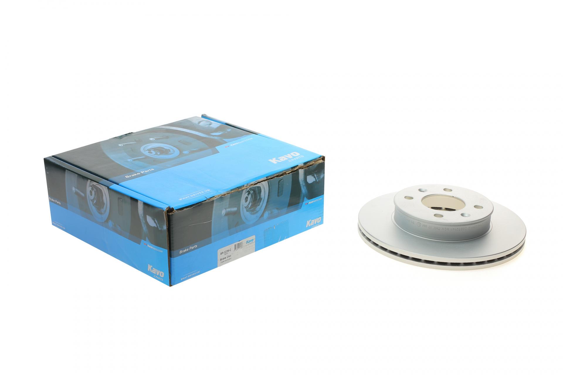 Тормозной диск передний KAVO PARTS для Hyundai Getz 02-10/Click 01-09 241x19 мм (BR-3226-C)