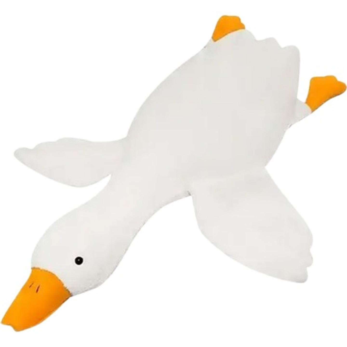 Игрушка мягкая гусь обнимусь 70 см Белый Игрушка мягкая гусь обнимусь 70 см Белый